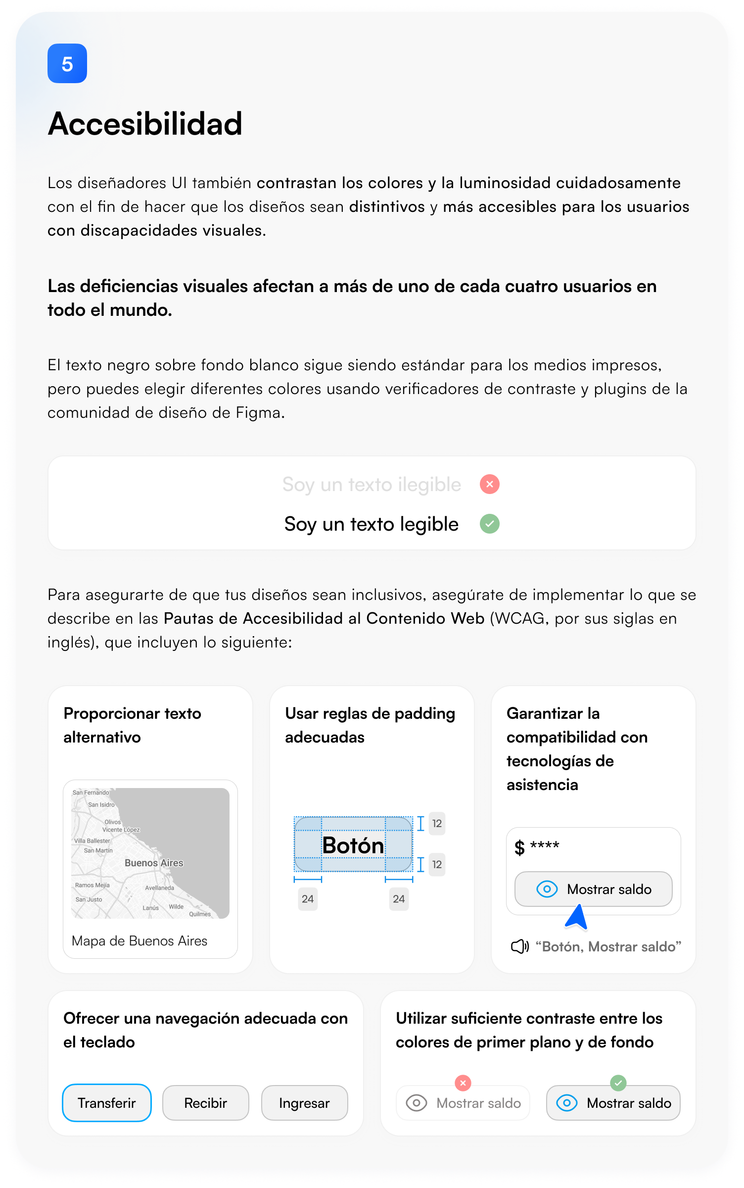 Infocorp - Accesibilidad