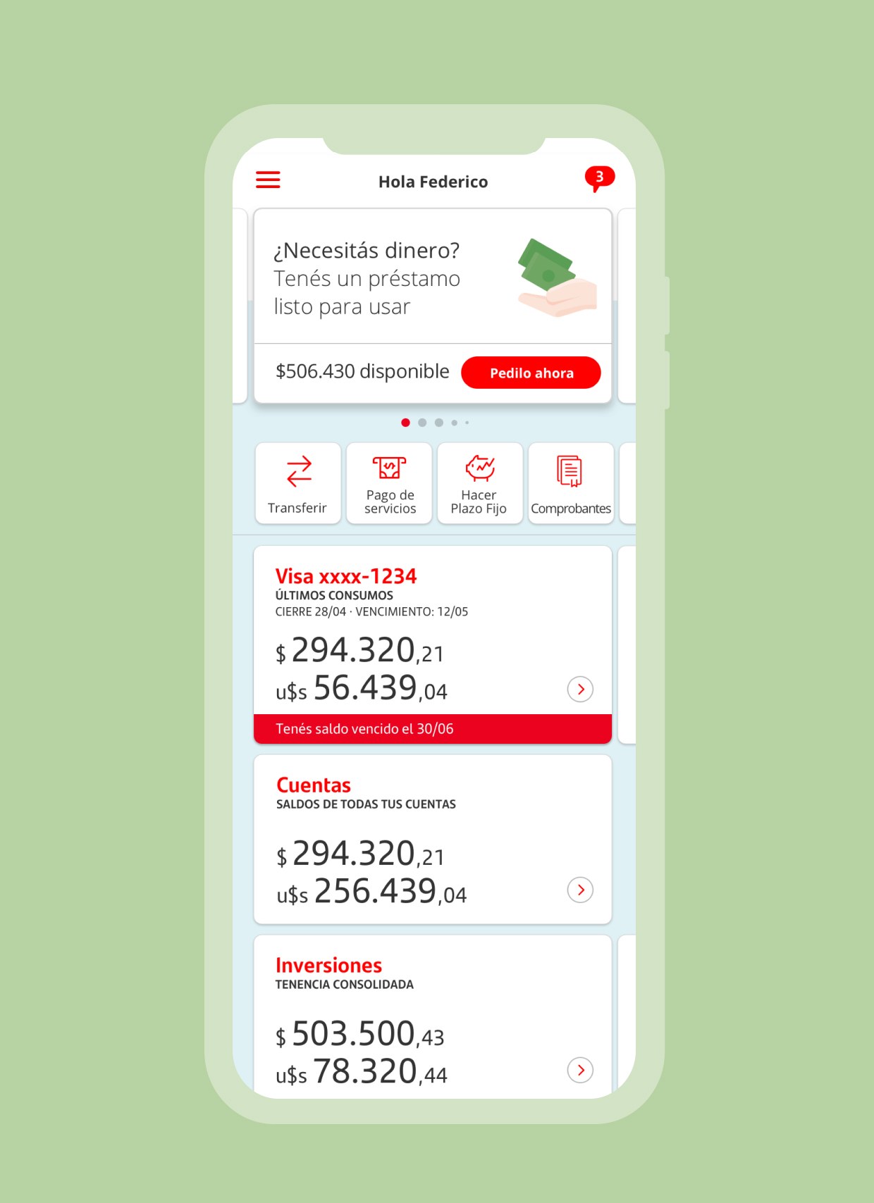Santander App