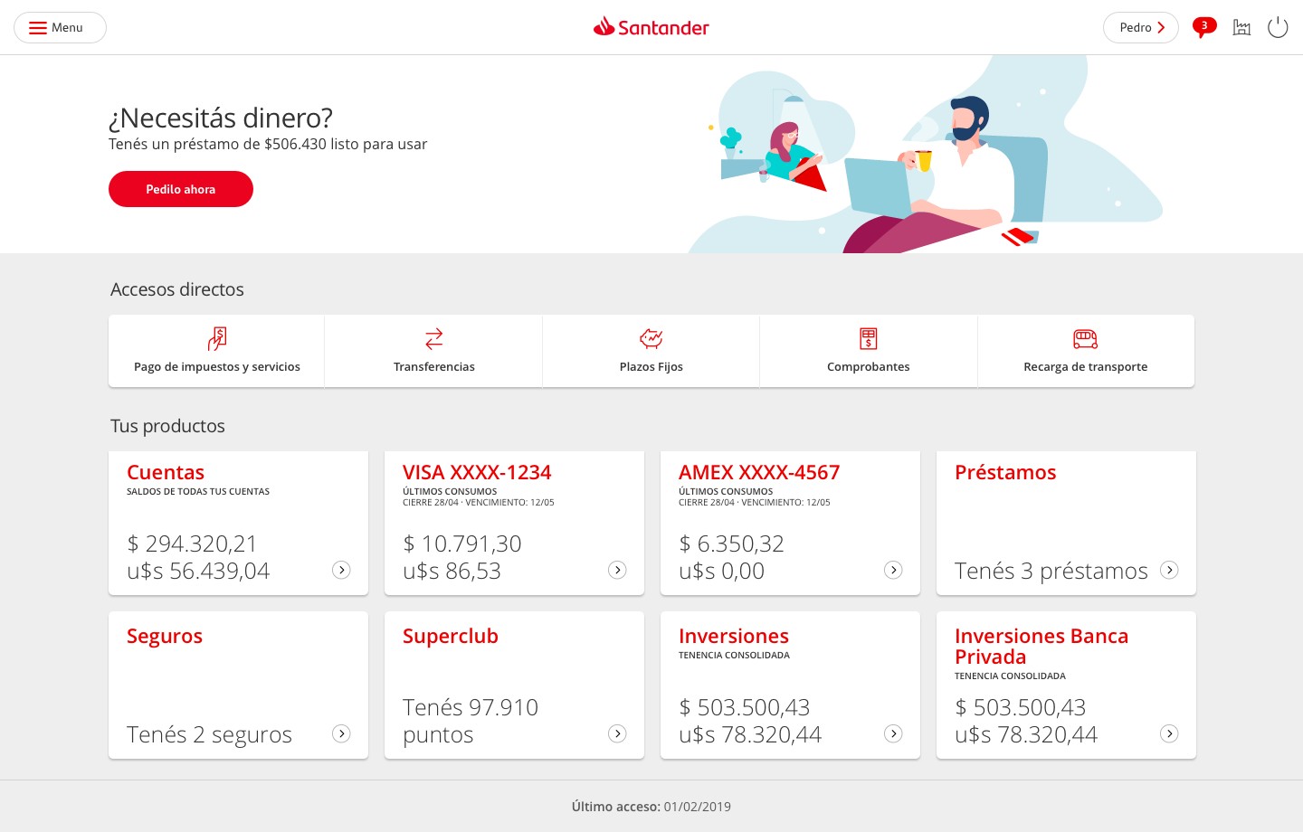 Santander Río Online Banking