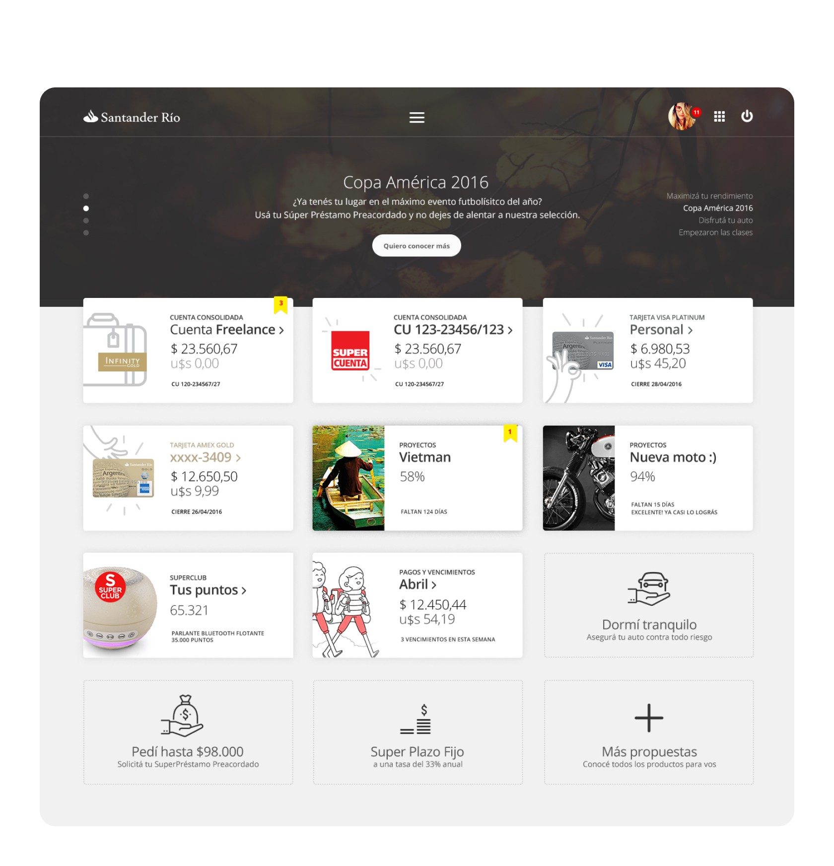 Santander Río Online Banking