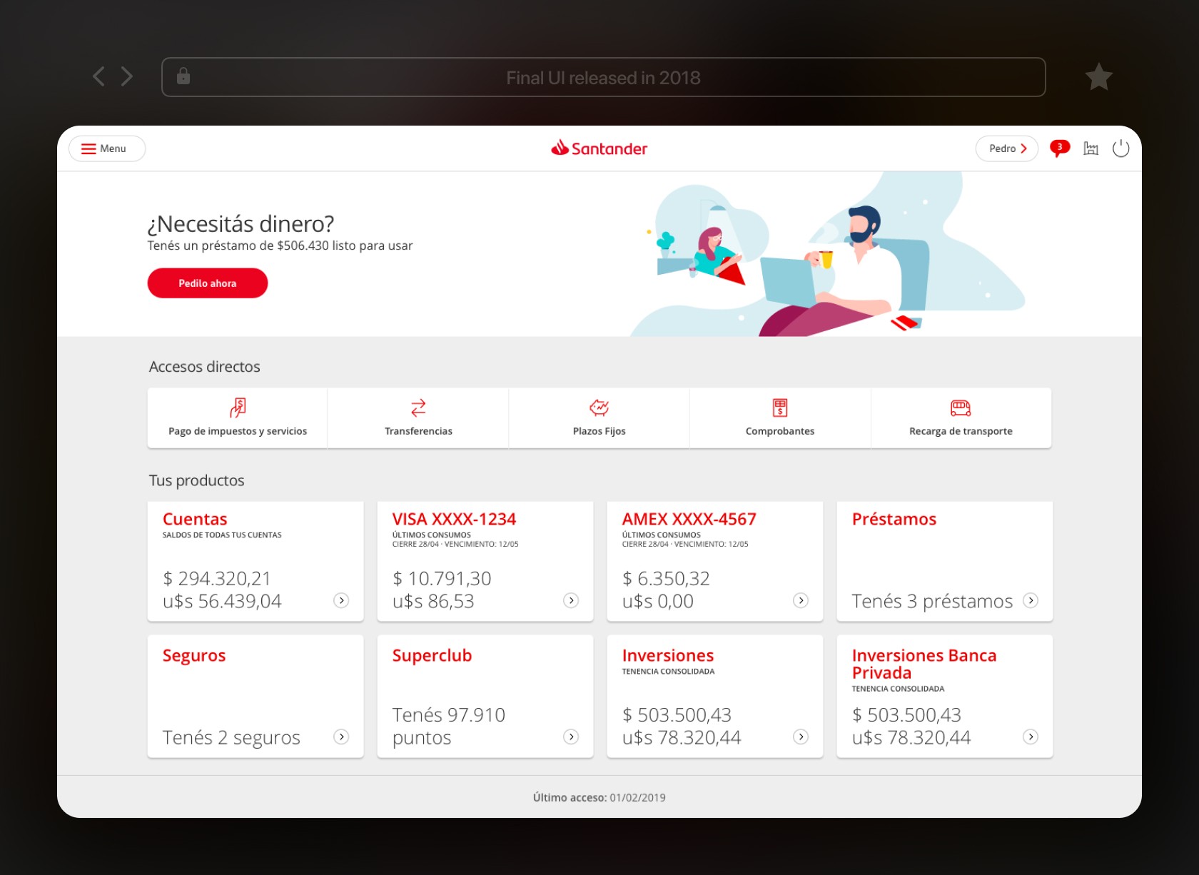 Santander Río Online Banking